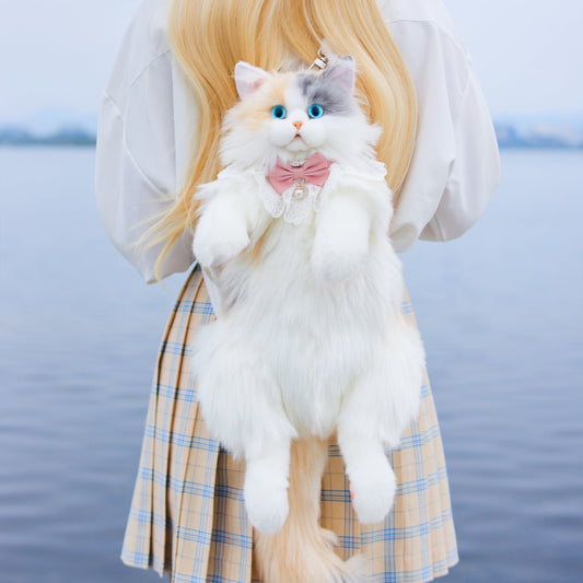 Fairy Light Calico Cat Backpack