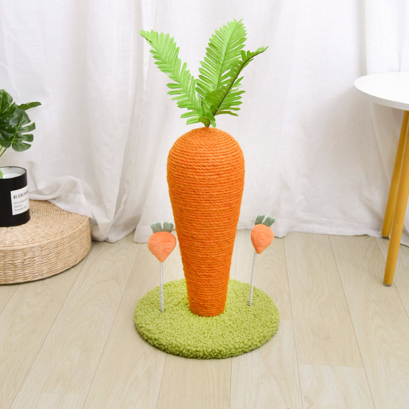Sisal Climbing Frame Cat Toy Radish - Cute Pet Story