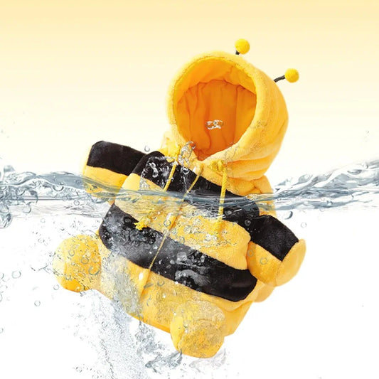 Pet Carrier Bag Bee Hoodie Shape