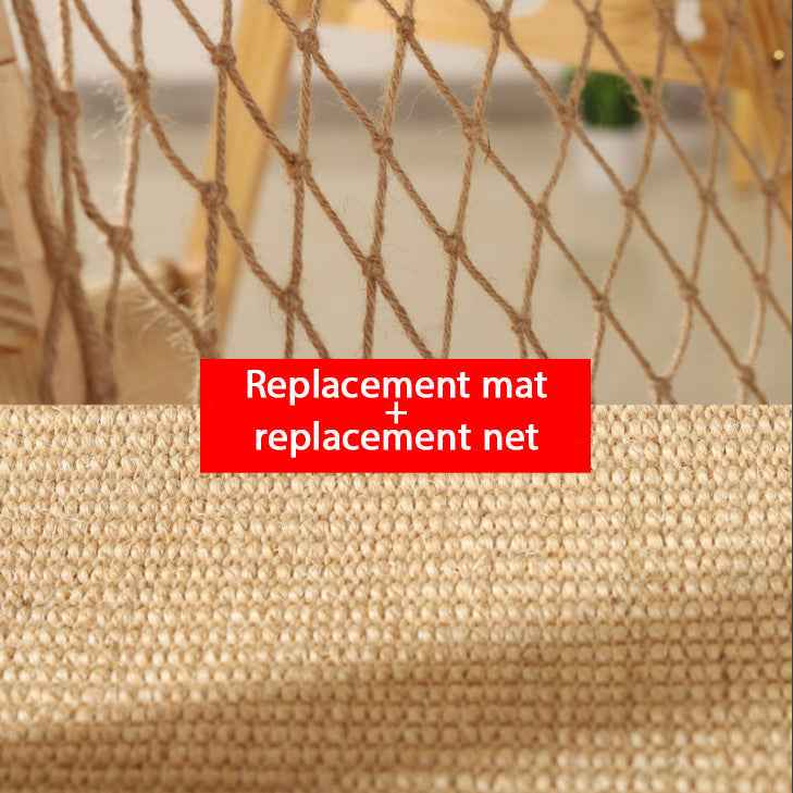 New Large Size Pet Climbing Net Cat Climbing Frame Wooden Cat Nest