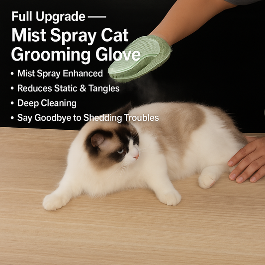 3 in 1 Cat Grooming Spray Glove