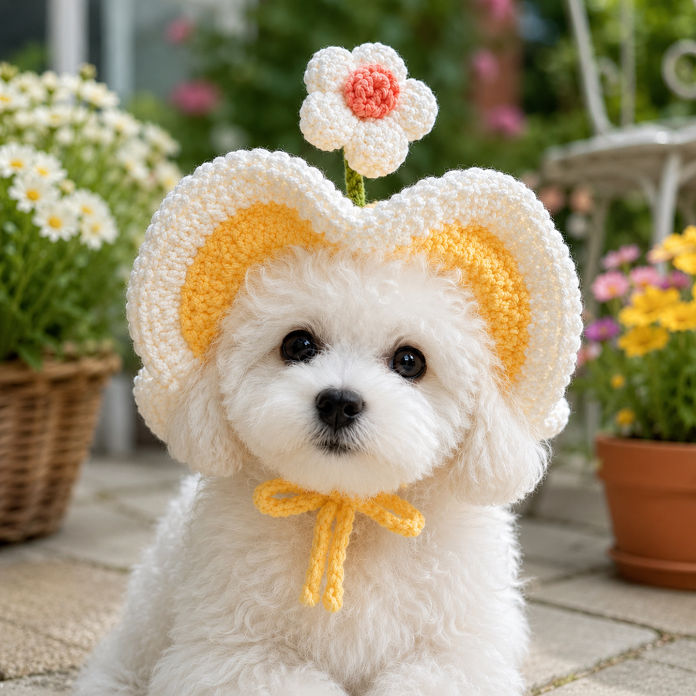 Cute Cat & Dog Costume Hat