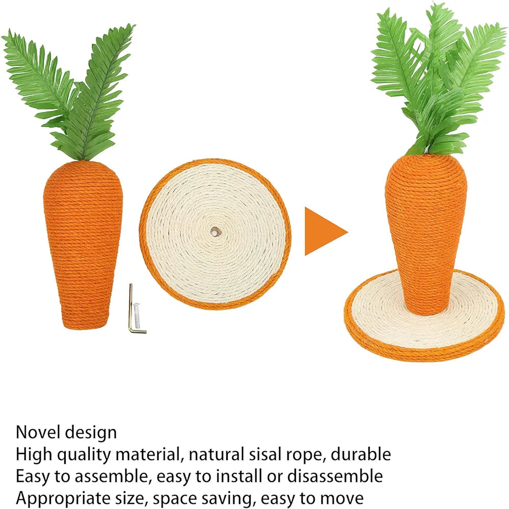 Sisal Climbing Frame Cat Toy Radish - Cute Pet Story