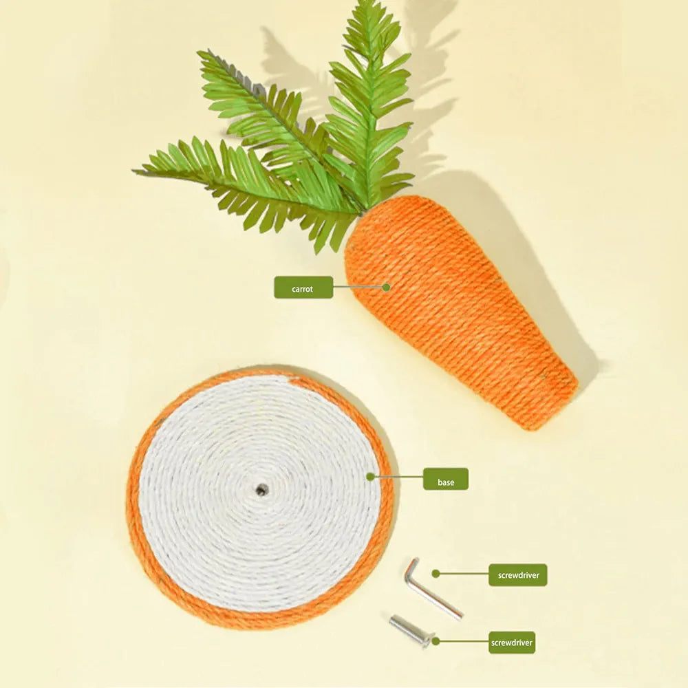 Sisal Climbing Frame Cat Toy Radish - Cute Pet Story