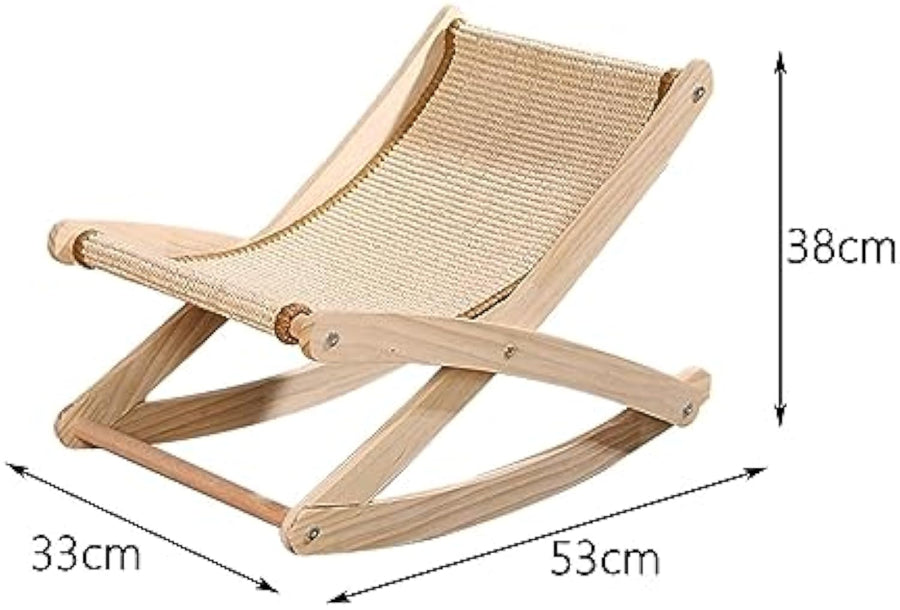 Cat Sisal Chair Rocking Chair - Cute Pet Story