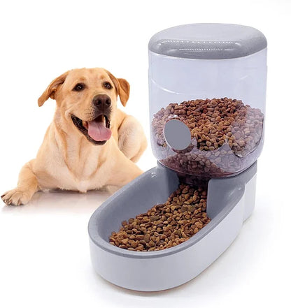 Automatic Pet Feeder 4L Gravity Dog Food Dispenser Large Capacity