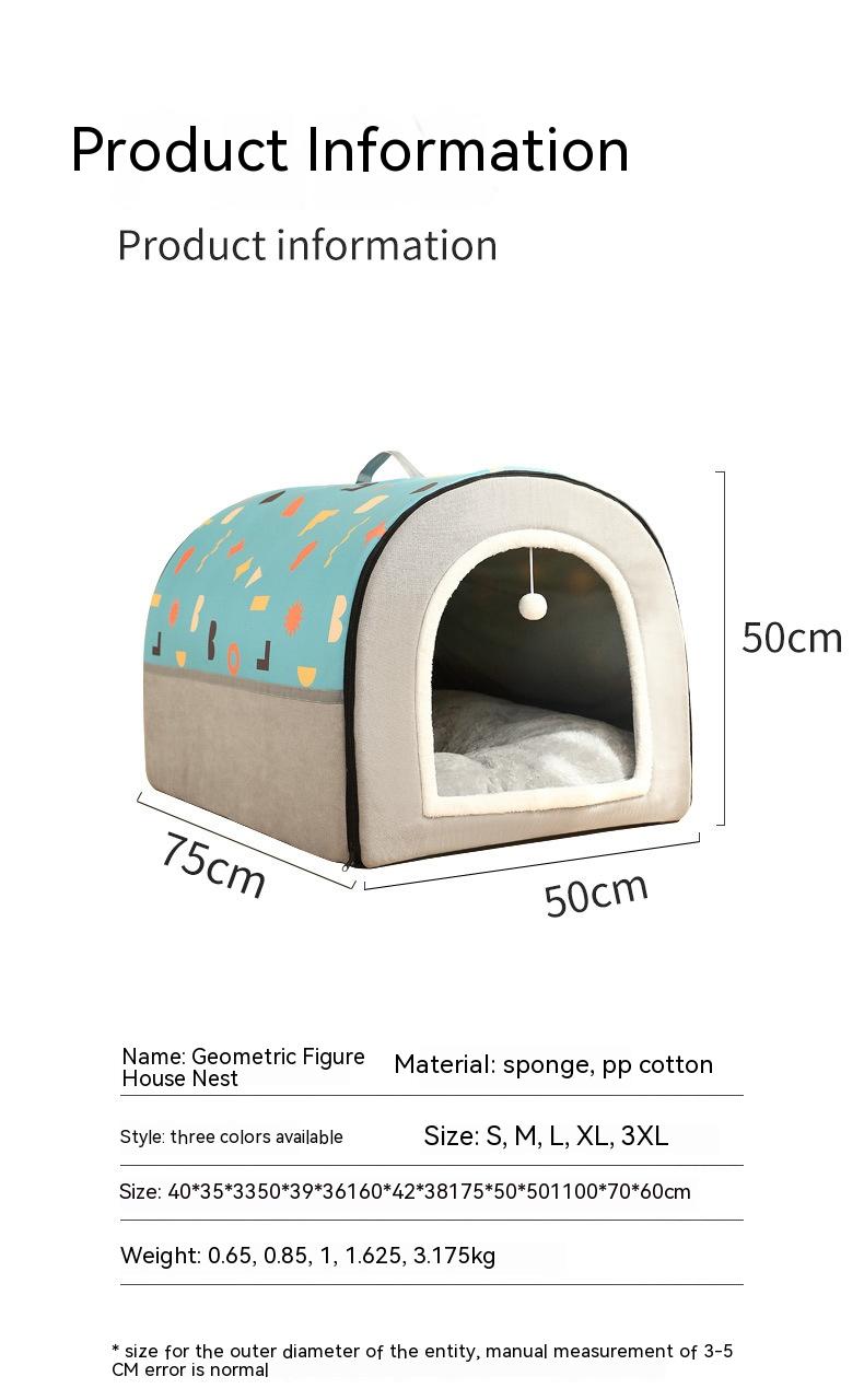 CutePetStory® Large Dog House Kennel