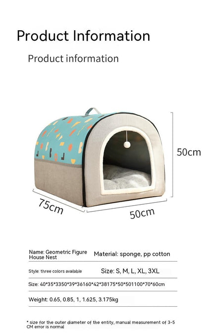 CutePetStory® Large Dog House Kennel