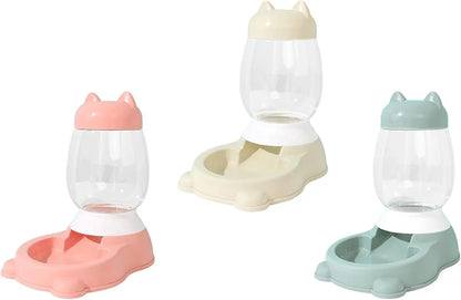 Automatic Dog Cat Feeder Pet Dry Food Dispenser Feeding Kitty Rabbit