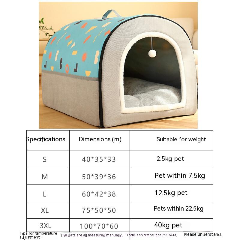 CutePetStory® Large Dog House Kennel