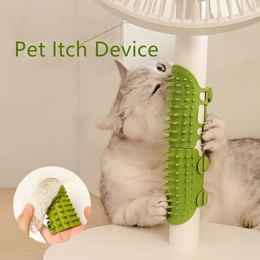 Cat Self Groomer Corner Scratcher