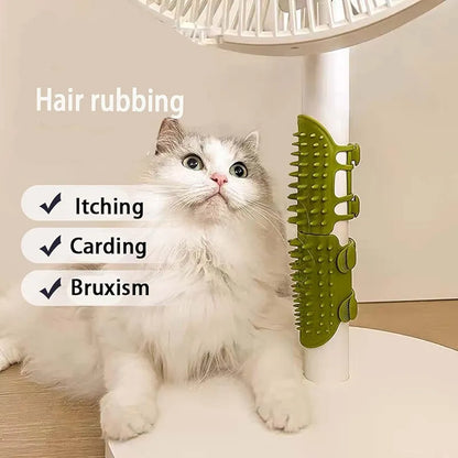 Cat Self Groomer Corner Scratcher