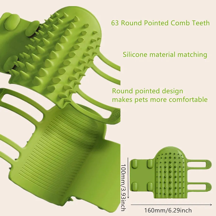 Cat Self Groomer Corner Scratcher