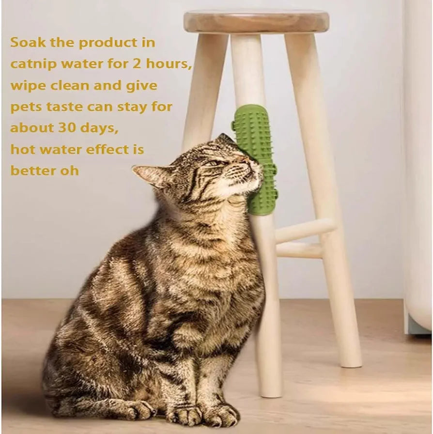 Cat Self Groomer Corner Scratcher