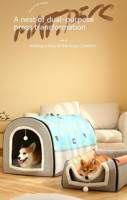 CutePetStory® Large Dog House Kennel