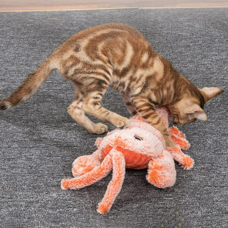 Electric Lobster Simulation Moving Cat Toys