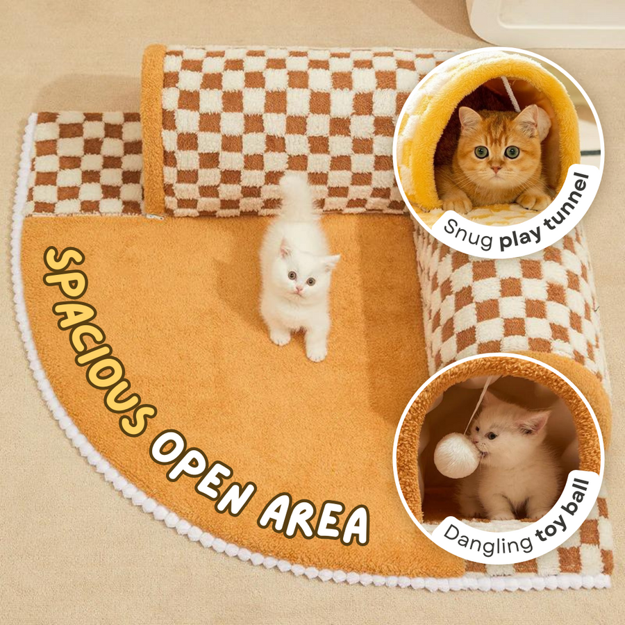 CutePetStory® First Class Tunnel Bed