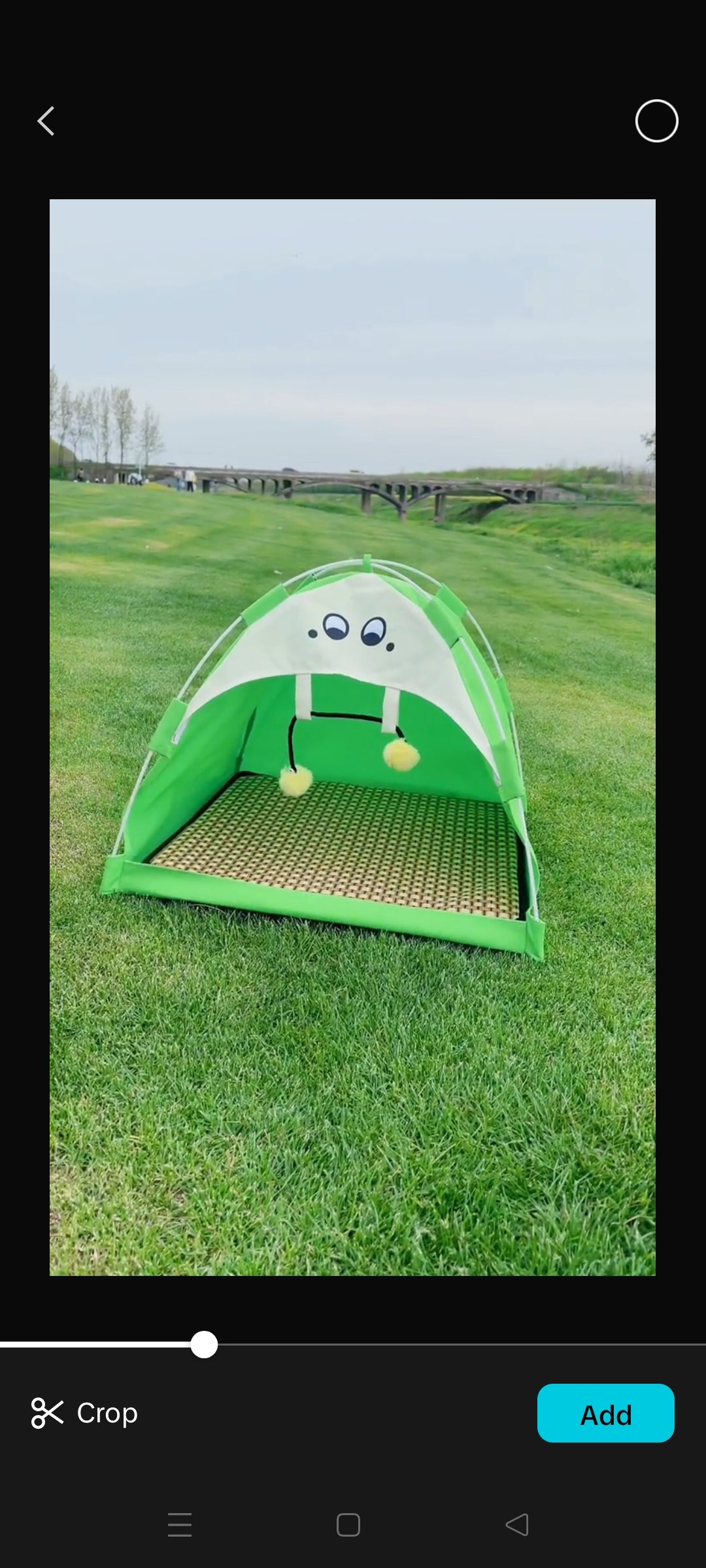 Cute Pet Sun Protection Tent