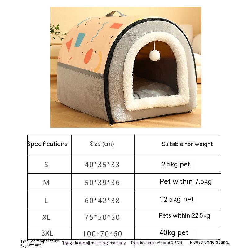 CutePetStory® Large Dog House Kennel