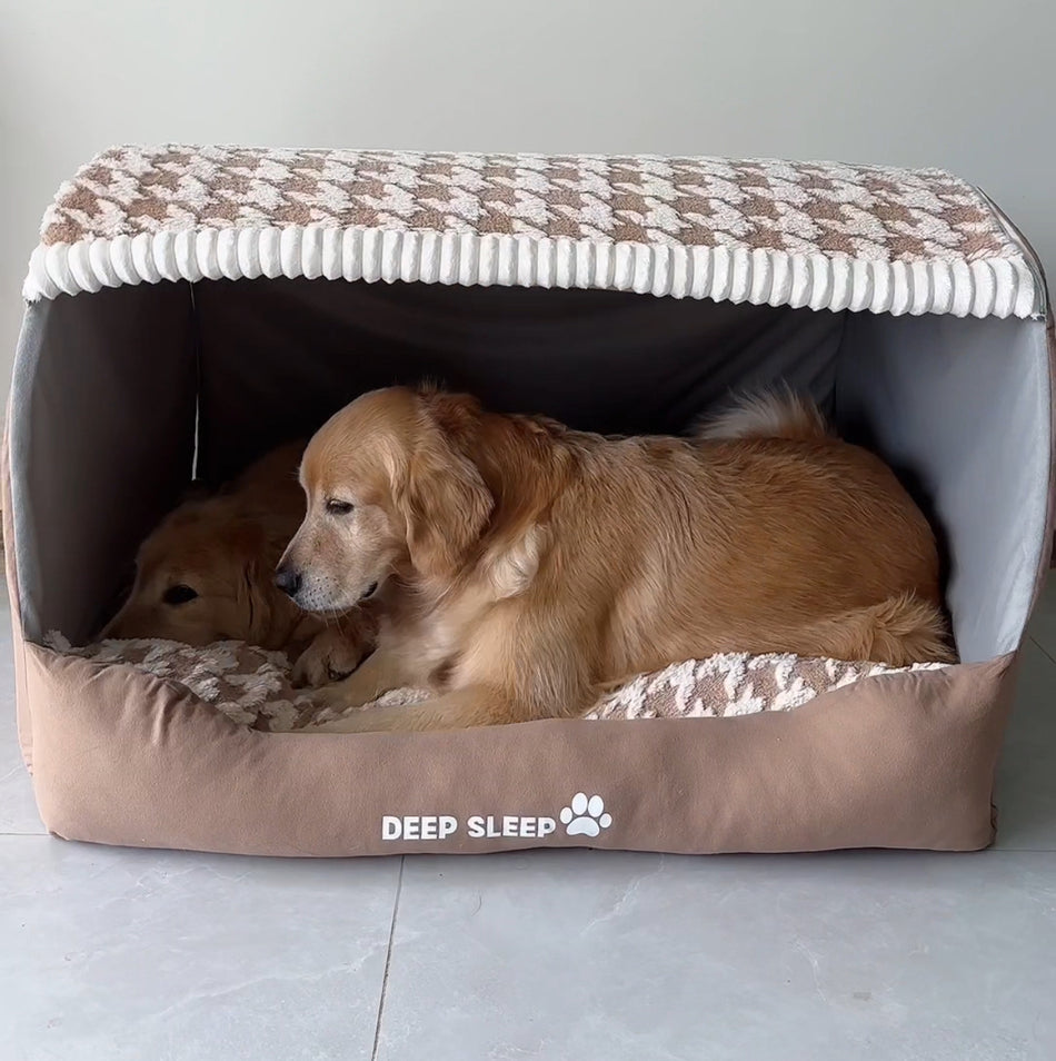 Deep Sleep Cozy Dog & Cat House