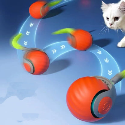 Rotating Smart Ball Cat Toy