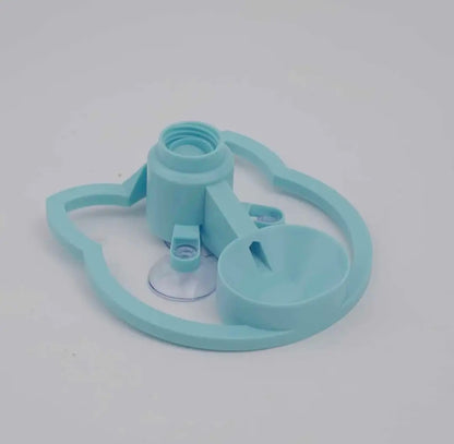 Cat water fountain · Automatic pet water dispenser · No electricity needed · Portable pet bowl · Mineral water bottle compatible