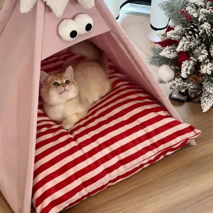 Pet Winter Tent Warm Teddy Cat Nest N03