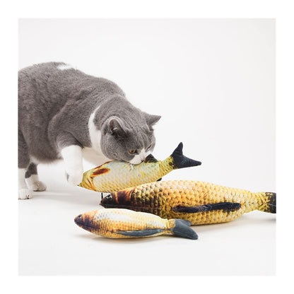 Cat Toys Fish Toy Cat Catnip