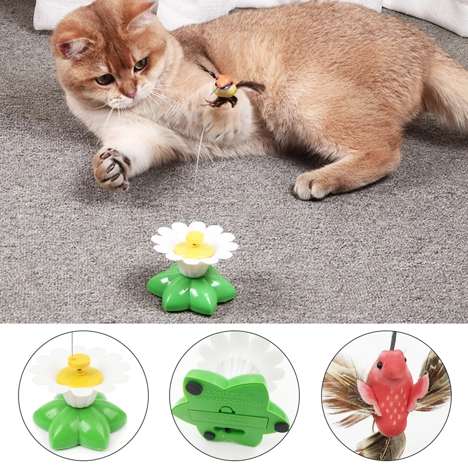 Automatic Electric Rotating cat Toy