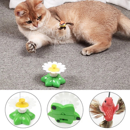 Automatic Electric Rotating cat Toy