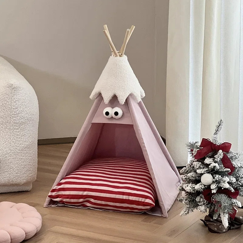 Pet Winter Tent Warm Teddy Cat Nest N03