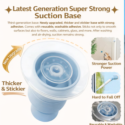 Auto-rotating butterfly lazy cat teaser, electric cat toy