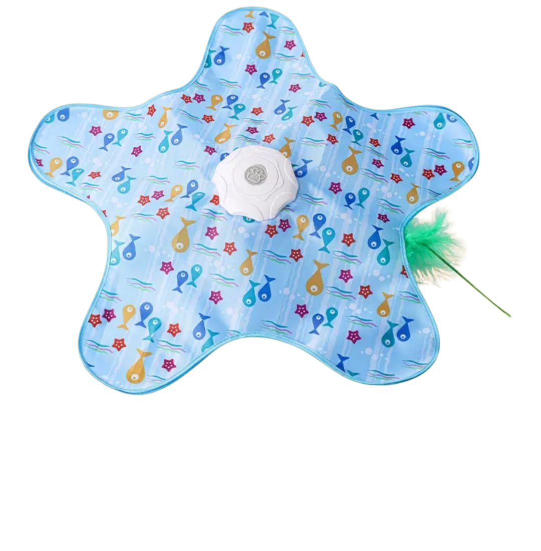 New multifunctional cat hunting game — automatic teasing toy for self-play, boredom relief, and interactive fun with long battery life.