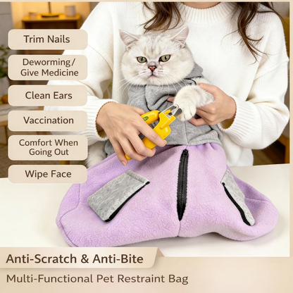 Pet Restraint Bag for Grooming & Care