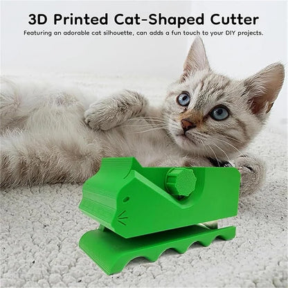 Cardboard Strip Cutter for Cat Scratchers - Safe Shredding Tool to Make DIY Scratching Pads | Recycled Cardboard Craft Tool