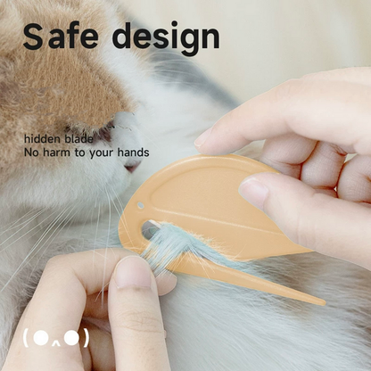 Cat De-Matting Comb – Knot Cutter & Grooming Tool”