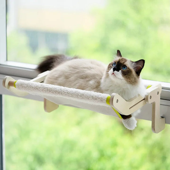 Cat Window & Side Bed Perch