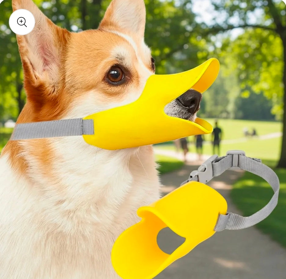 Dog Muzzle - Cutest Adjustable Duck Mouth For Your Dog