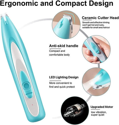 Pet Paw Trimmer with LED