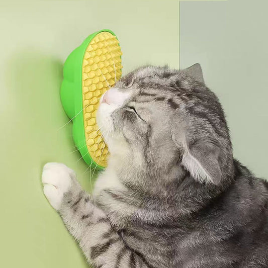 Scratcher with a mint ball