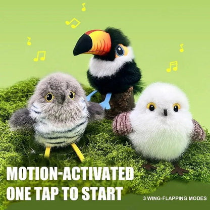 Flapping Bird Cat Toy | Realistic Flying Toy for Cats