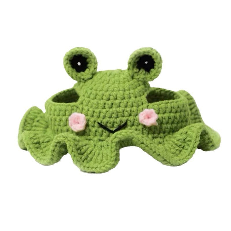 Frog Dog Hat 🐸