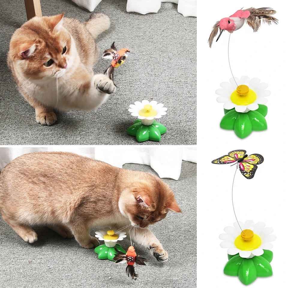 Automatic Electric Rotating cat Toy – Cute Pet Story