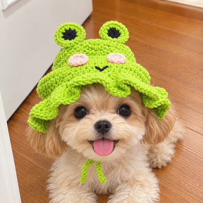 Frog Dog Hat 🐸
