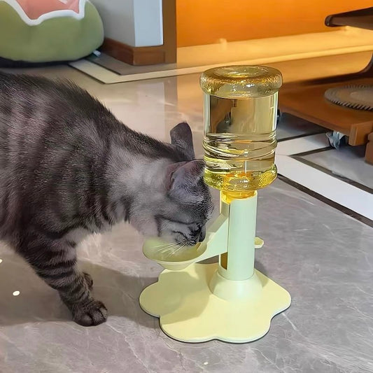 Gravity Cat $ Dog Water Dispenser Stand - Spill-Proof