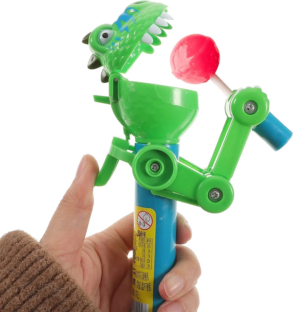 Dinosaur Lollipop Robot Holder