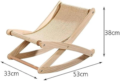 Cat Sisal Chair Rocking Chair